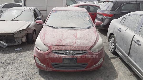 HYUNDAI ACCENT 2011 kmhct41c3bu019704