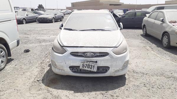 HYUNDAI ACCENT 2013 kmhct41c4du278947