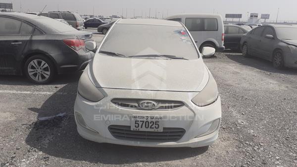 HYUNDAI ACCENT 2013 kmhct41c4du278950