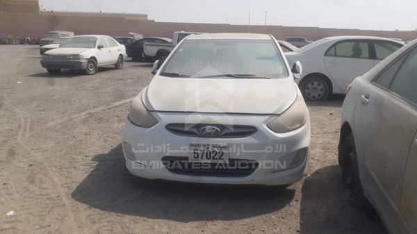 HYUNDAI ACCENT 2013 kmhct41c4du278964