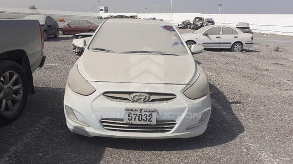 HYUNDAI ACCENT 2013 kmhct41c5du307467