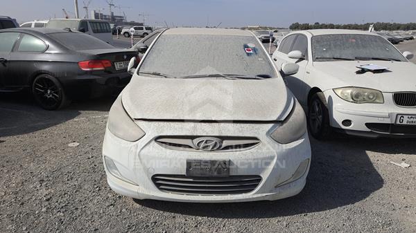 HYUNDAI ACCENT 2012 kmhct41c6cu229375