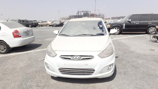 HYUNDAI ACCENT 2012 kmhct41c6cu250470