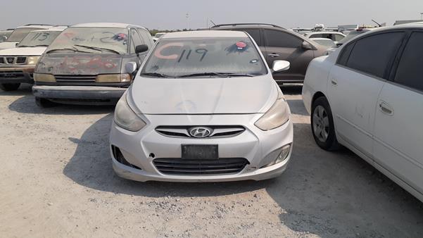 HYUNDAI ACCENT 2014 kmhct41c7eu476990