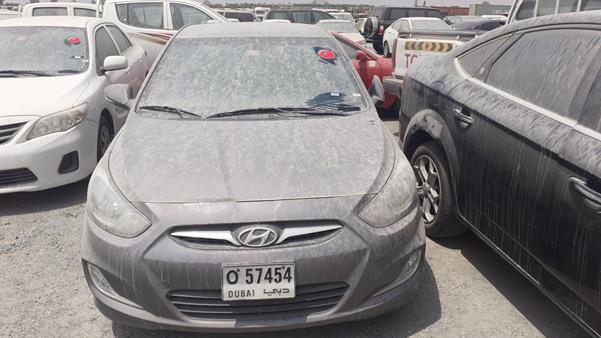 HYUNDAI ACCENT 2014 kmhct41c7eu560548