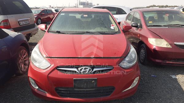 HYUNDAI ACCENT 2012 kmhct41c8cu204381