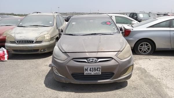 HYUNDAI ACCENT 2013 kmhct41c8du434052