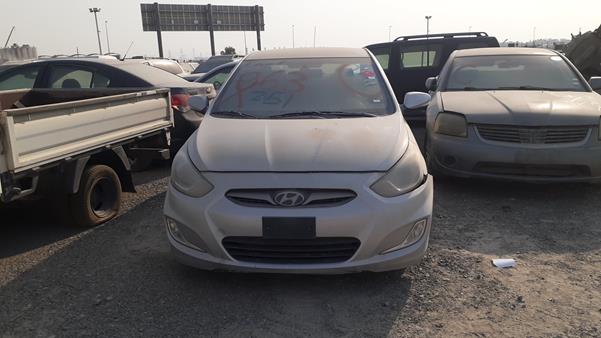 HYUNDAI ACCENT 2014 kmhct41c9eu576783