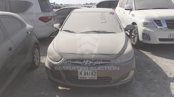 HYUNDAI ACCENT 2013 kmhct41cxdu351190