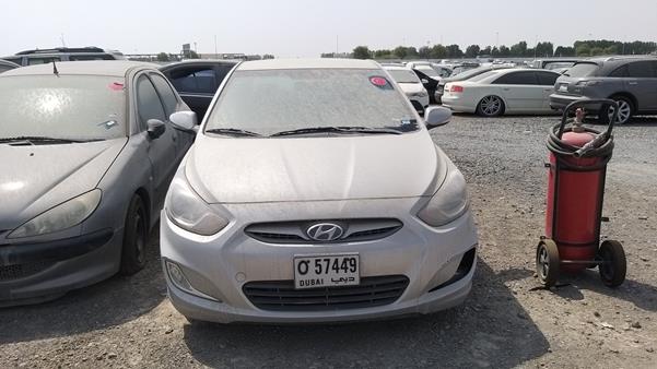 HYUNDAI ACCENT 2014 kmhct41cxeu561211