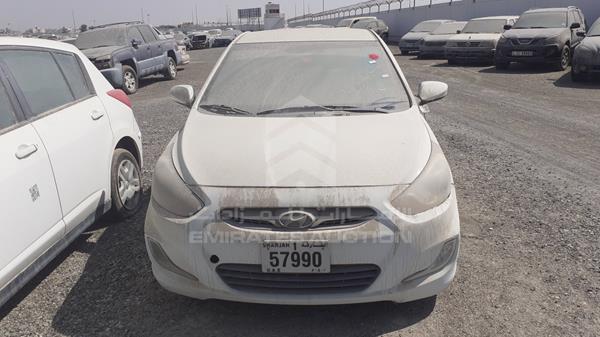 HYUNDAI ACCENT 2014 kmhct41d1eu471079