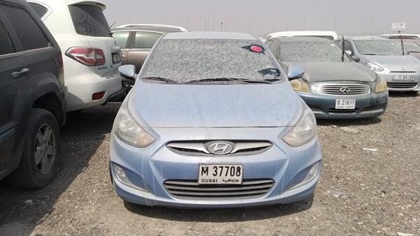 HYUNDAI ACCENT 2014 kmhct41d5eu613840