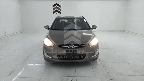 HYUNDAI ACCENT 2013 kmhct41d6du384499