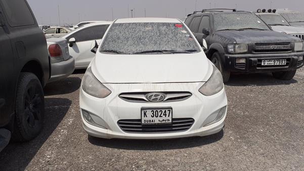 HYUNDAI ACCENT 2014 kmhct41d8eu472858