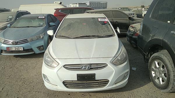 HYUNDAI ACCENT 2017 kmhct41d9hu263178