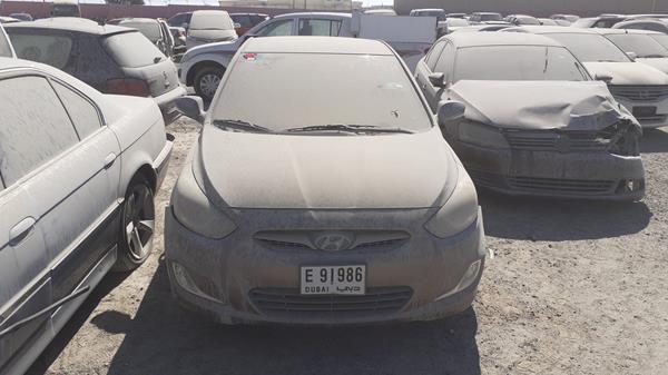 HYUNDAI ACCENT 2015 kmhct41dbfu739504