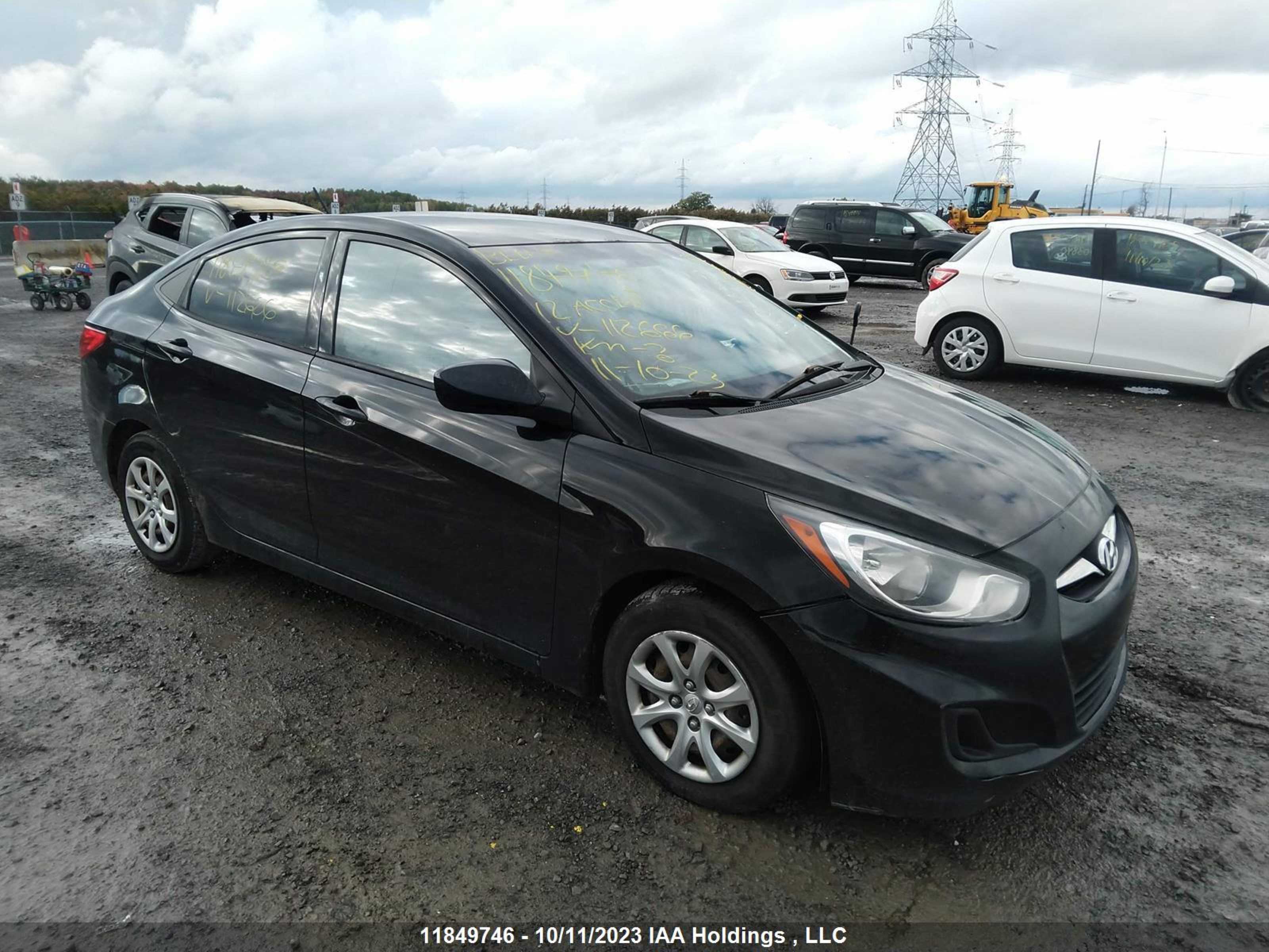 HYUNDAI ACCENT 2012 kmhct4ae0cu112666