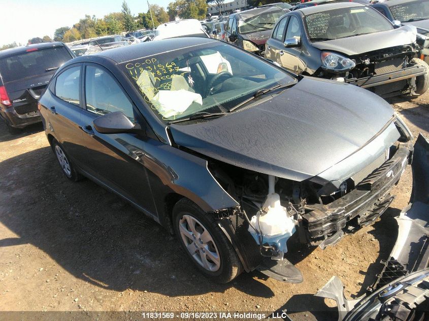 HYUNDAI ACCENT 2012 kmhct4ae0cu248277