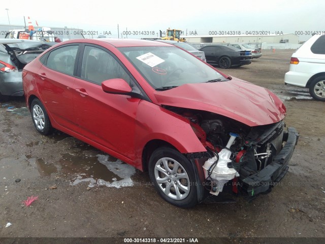 HYUNDAI ACCENT 2013 kmhct4ae0du444656