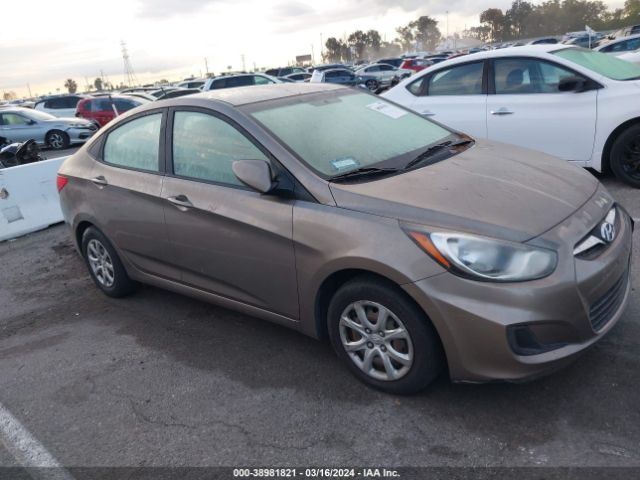 HYUNDAI ACCENT 2014 kmhct4ae0eu609218