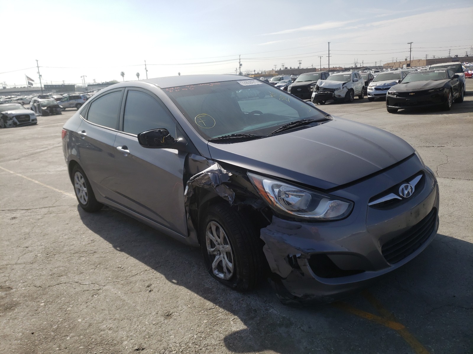 HYUNDAI ACCENT GLS 2014 kmhct4ae0eu706841