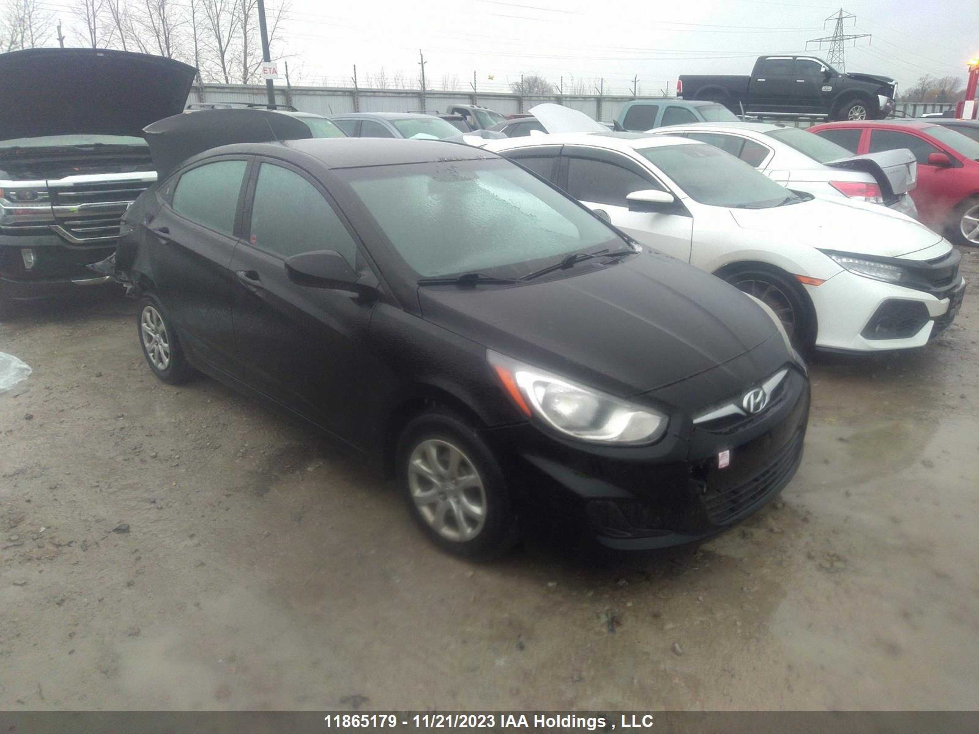 HYUNDAI ACCENT 2014 kmhct4ae0eu772435