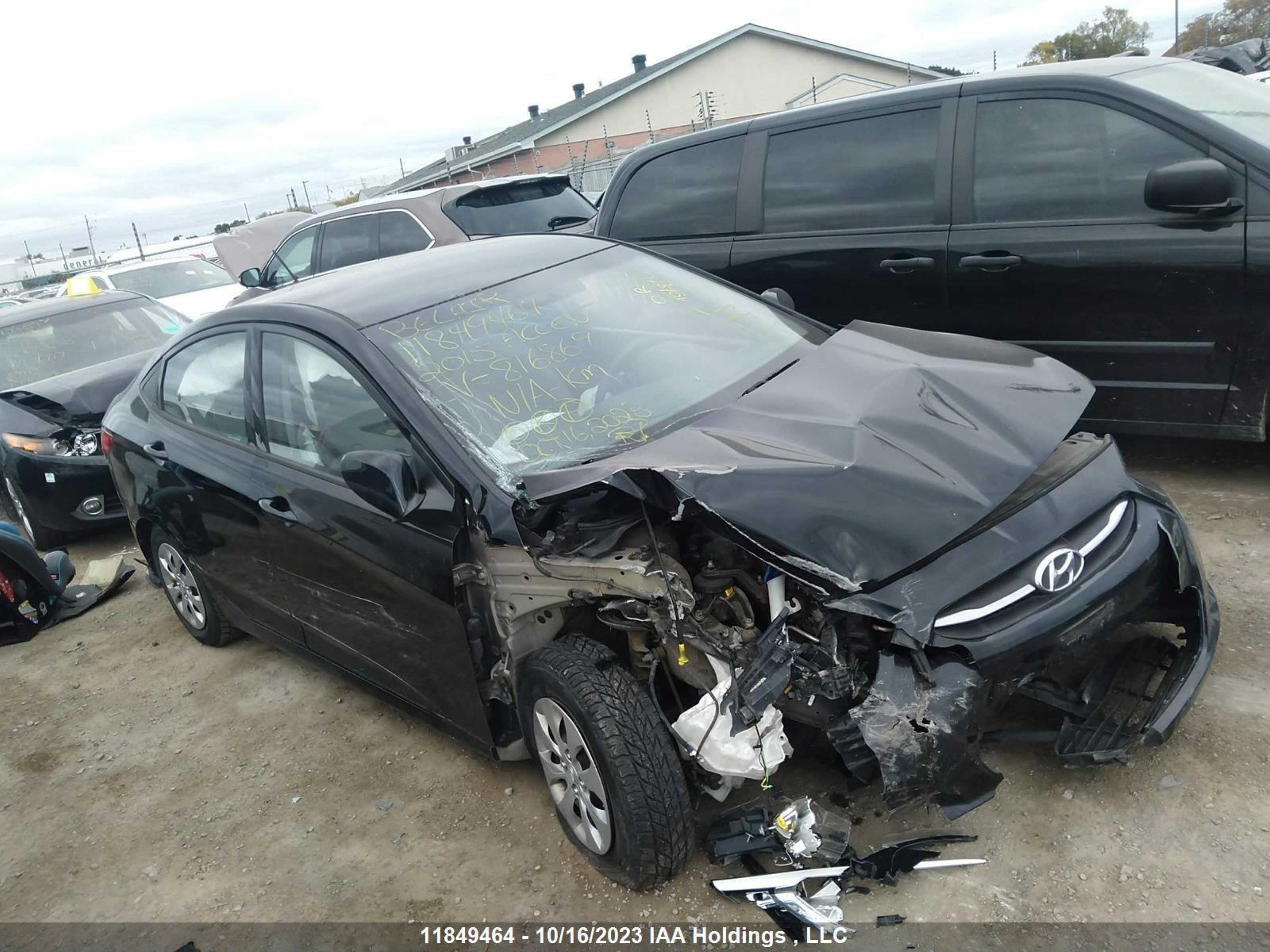 HYUNDAI ACCENT 2015 kmhct4ae0fu816869