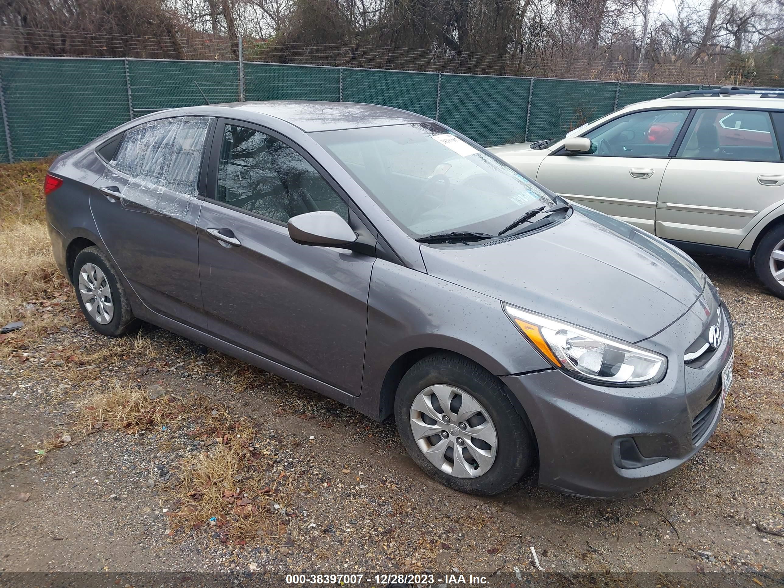 HYUNDAI ACCENT 2015 kmhct4ae0fu842601