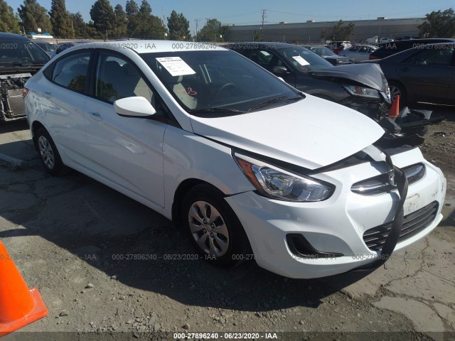 HYUNDAI ACCENT 2016 kmhct4ae0gu093008