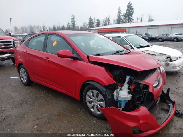 HYUNDAI ACCENT 2016 kmhct4ae0gu112172