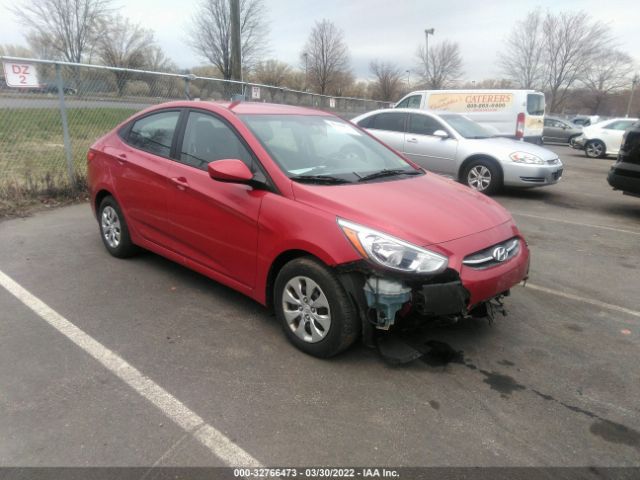 HYUNDAI ACCENT 2016 kmhct4ae0gu113953