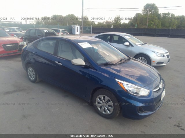 HYUNDAI ACCENT 2016 kmhct4ae0gu120000