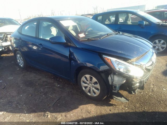 HYUNDAI ACCENT 2016 kmhct4ae0gu155510