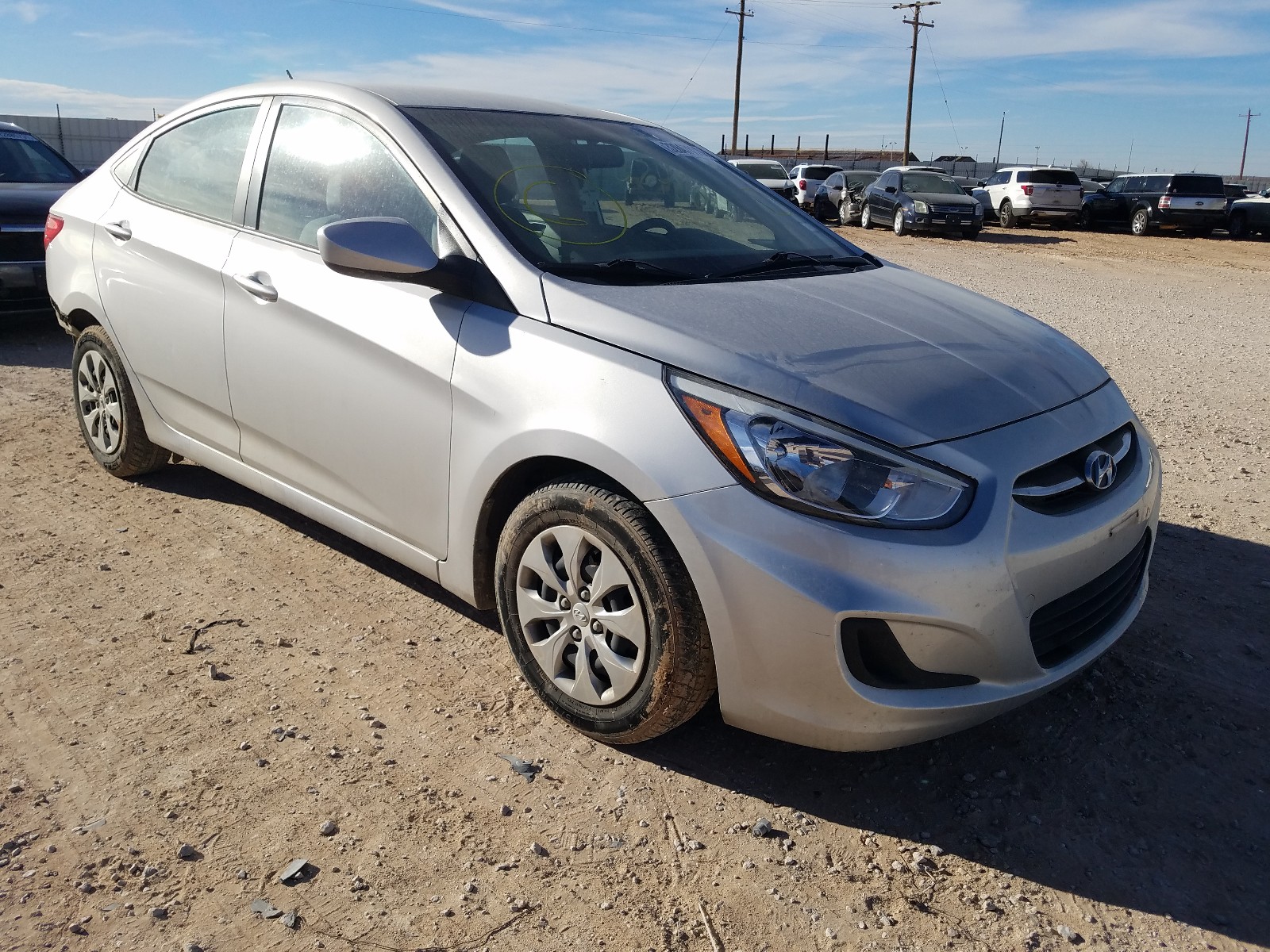 HYUNDAI ACCENT SE 2017 kmhct4ae0hu212192