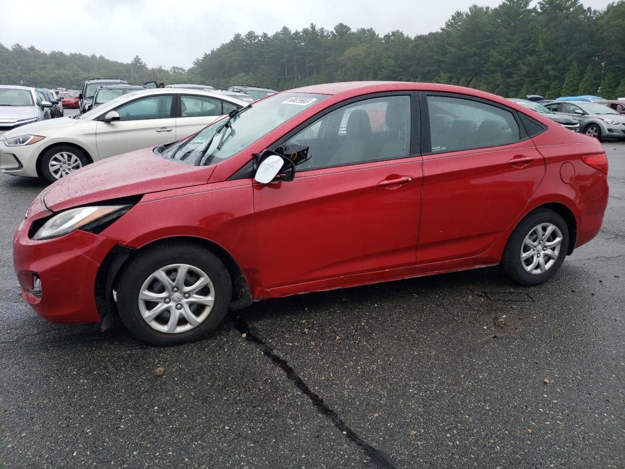 HYUNDAI ACCENT 2013 kmhct4ae1du343464