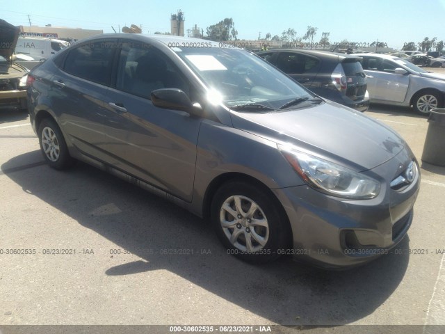 HYUNDAI ACCENT 2013 kmhct4ae1du548623