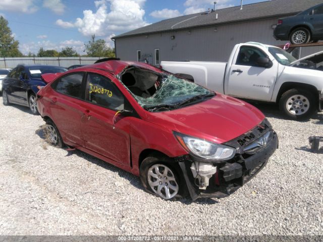 HYUNDAI ACCENT 2014 kmhct4ae1eu588931