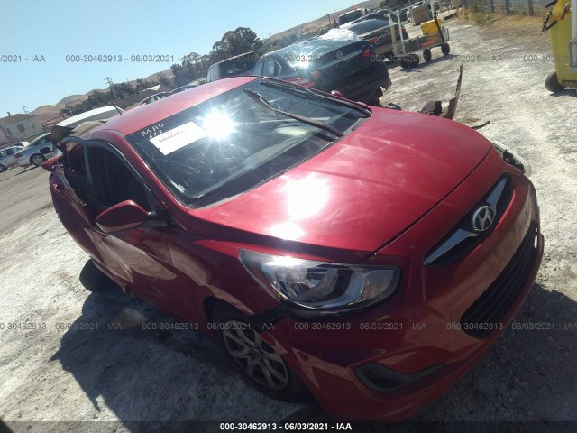 HYUNDAI ACCENT 2014 kmhct4ae1eu633060