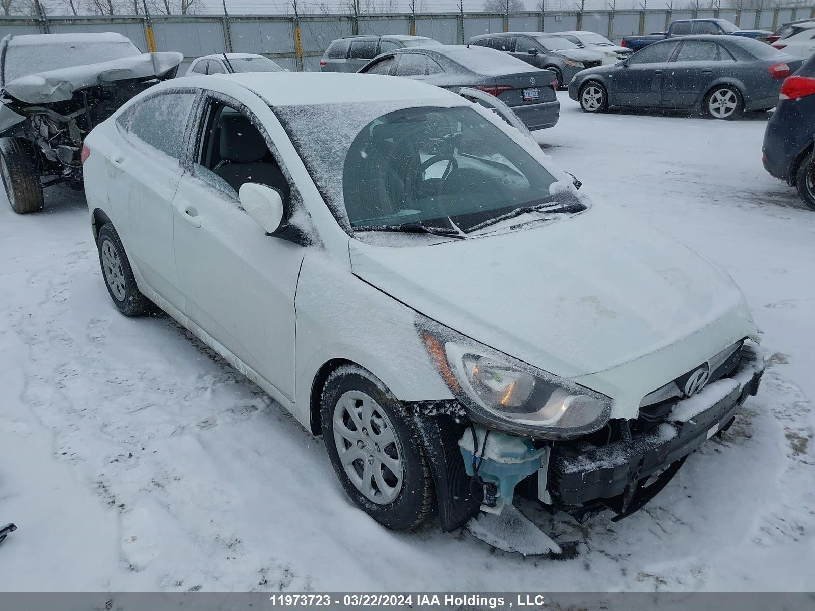 HYUNDAI ACCENT 2014 kmhct4ae1eu651798