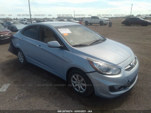 HYUNDAI ACCENT 2014 kmhct4ae1eu675275