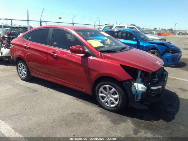 HYUNDAI ACCENT 2014 kmhct4ae1eu689130