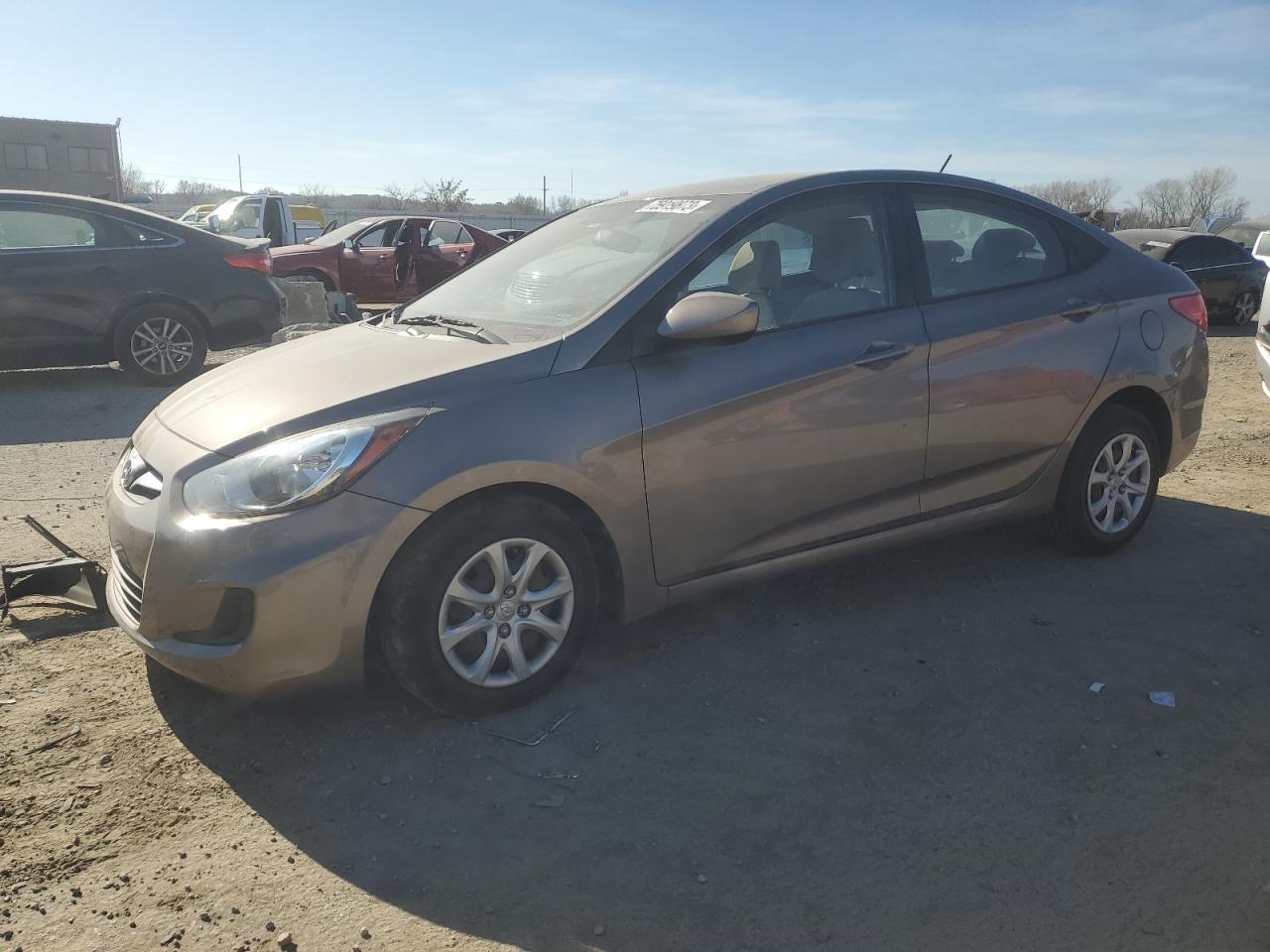 HYUNDAI ACCENT 2014 kmhct4ae1eu703592