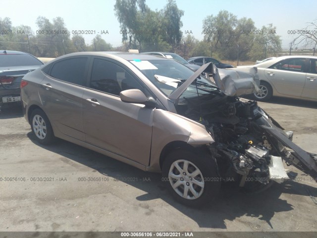 HYUNDAI ACCENT 2014 kmhct4ae1eu706329