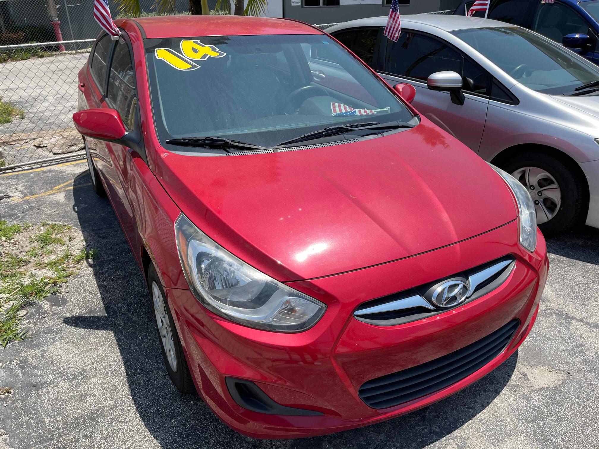 HYUNDAI ACCENT 2014 kmhct4ae1eu733448