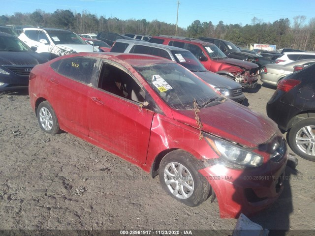 HYUNDAI ACCENT 2014 kmhct4ae1eu747589