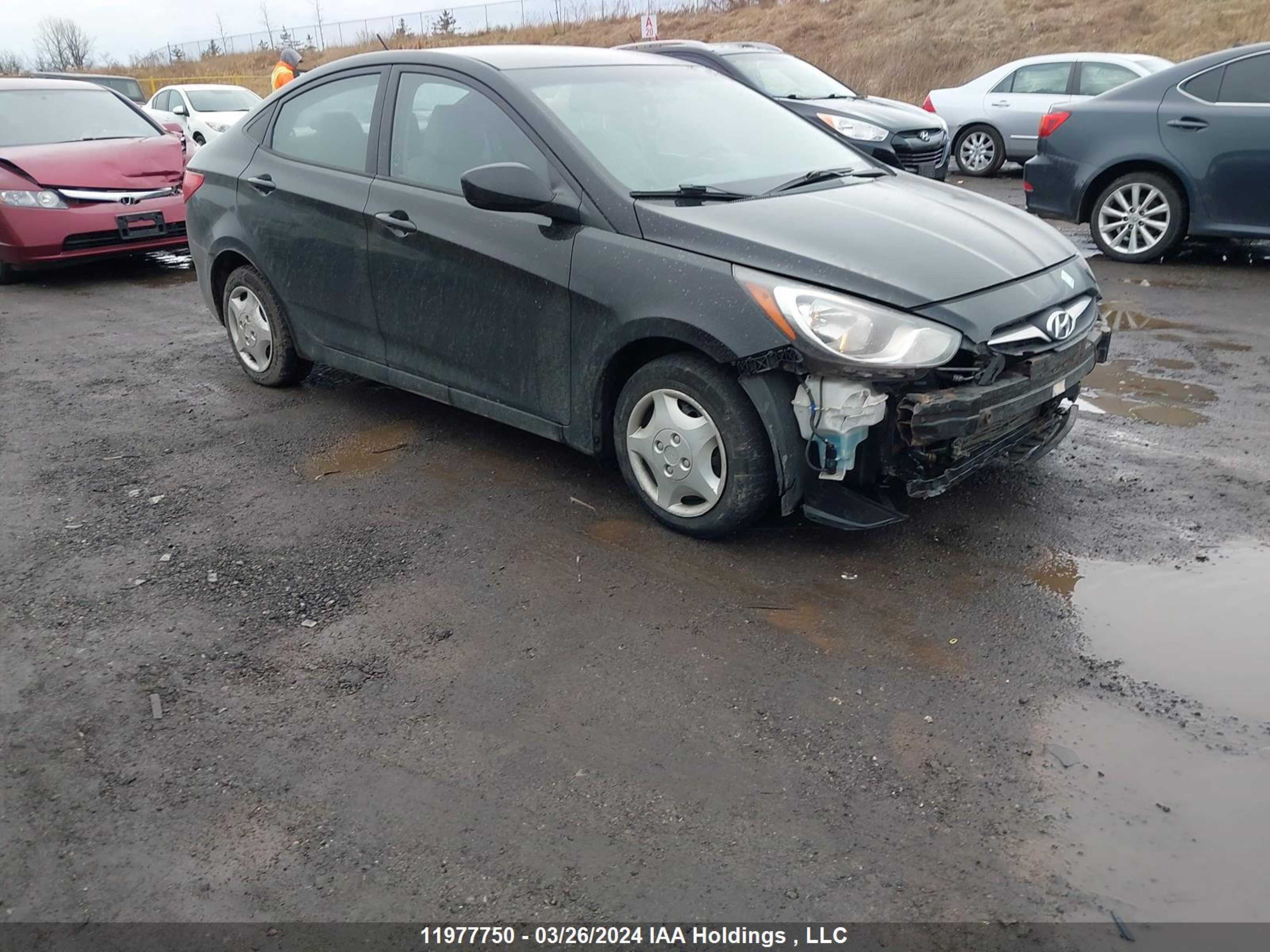 HYUNDAI ACCENT 2014 kmhct4ae1eu750234