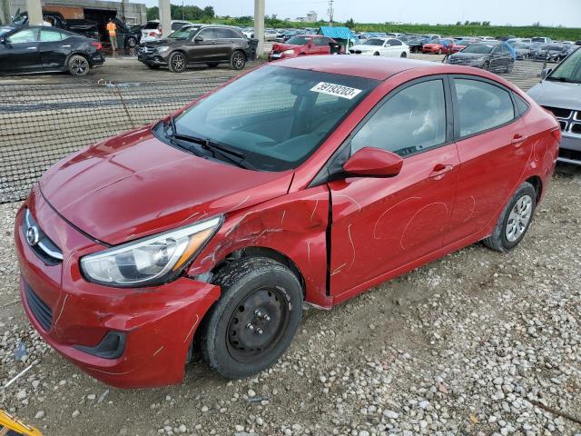 HYUNDAI ACCENT 2015 kmhct4ae1fu904989