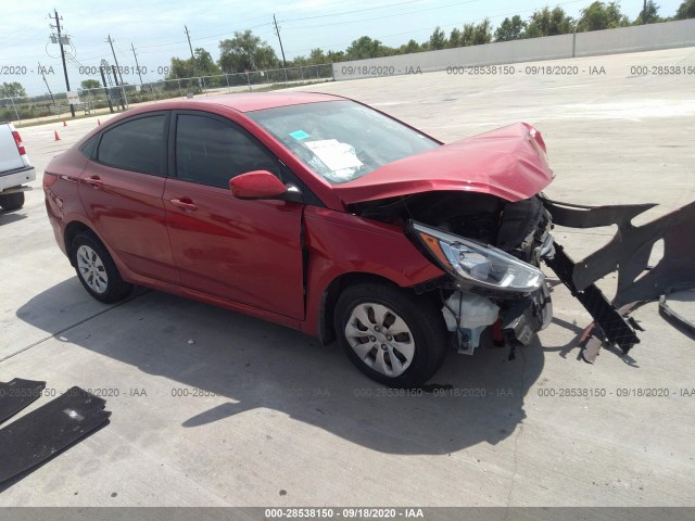 HYUNDAI ACCENT 2016 kmhct4ae1gu016860