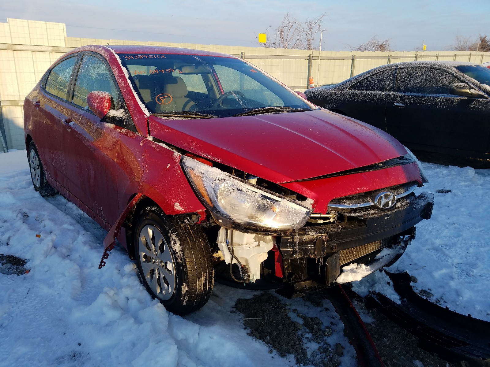 HYUNDAI ACCENT SE 2016 kmhct4ae1gu044593