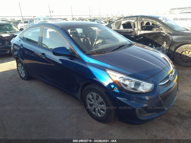 HYUNDAI ACCENT 2016 kmhct4ae1gu058896